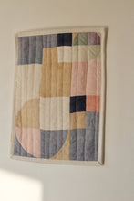 Pastel Mini spin quilt wall hanging- SALE