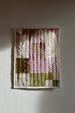 Mini spin quilt wall hanging