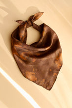 Medium Botanically dyed silk scarf