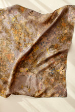 Medium Botanically dyed silk scarf
