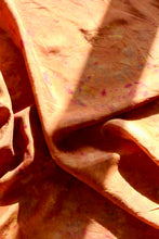 Large Botanically dyed silk scarf