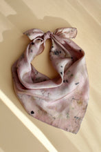 Medium Botanically dyed silk scarf