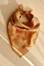 Medium Botanically dyed silk scarf