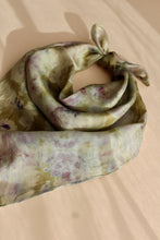 Medium Botanically dyed silk scarf