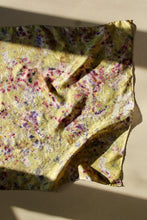 Medium Botanically dyed silk scarf