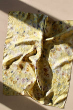 Medium Botanically dyed silk scarf