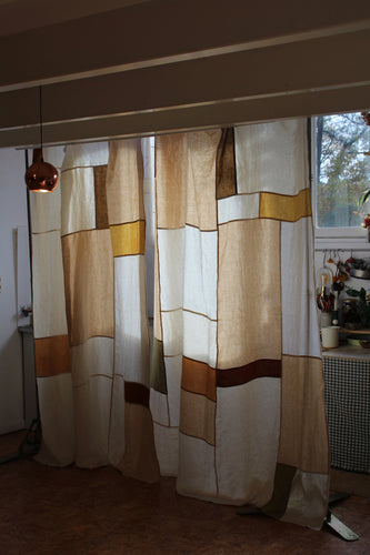 Patchwork curtains - Made to order