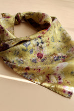Medium Botanically dyed silk scarf