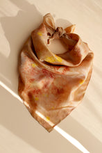 Medium Botanically dyed silk scarf