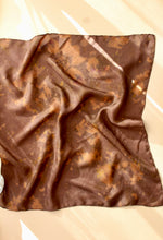 Medium Botanically dyed silk scarf
