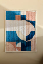 Mini Spin quilt wall hanging