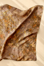 Medium Botanically dyed silk scarf