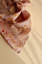 Medium Botanically dyed silk scarf