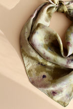 Medium Botanically dyed silk scarf