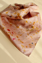 Medium Botanically dyed silk scarf