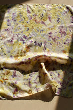 Medium Botanically dyed silk scarf