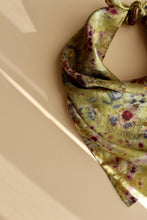 Medium Botanically dyed silk scarf