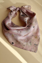 Medium Botanically dyed silk scarf