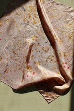 Medium Botanically dyed silk scarf