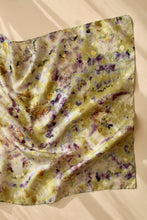 Medium Botanically dyed silk scarf