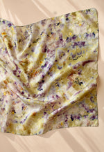 Medium Botanically dyed silk scarf