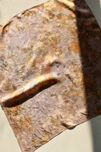 Medium Botanically dyed silk scarf