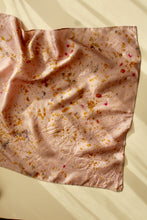 Medium Botanically dyed silk scarf