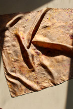 Medium Botanically dyed silk scarf