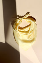 Butter Yellow Silk Scarf