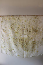 Large Botanically dyed silk scarf -SALE