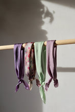 Lavender silk scarf