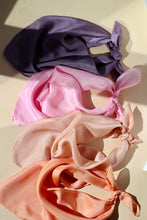 Coral Silk Scarf