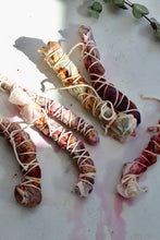 Botanically dyed silk scarf