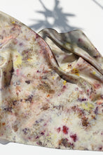 Medium Botanically dyed silk scarf- SALE