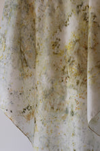Large Botanically dyed silk scarf -SALE