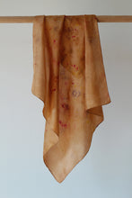 Medium Botanically dyed silk scarf- SALE