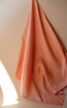 Coral Silk Scarf