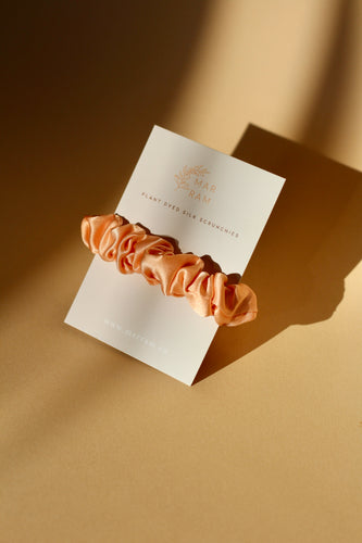 Thin silk scrunchie set - 1 scrunchie