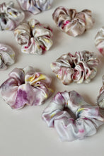 Bundle dyed silk satin scrunchies - SALE