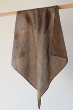 Medium Botanically dyed silk scarf - SALE