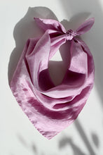 Lavender silk scarf