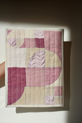 Mini Spin quilt wall hanging