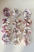 Bundle dyed silk satin scrunchies - SALE