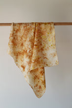 Medium Botanically dyed silk scarf - SALE