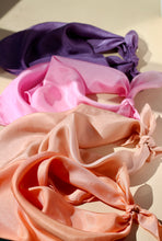 Lavender silk scarf