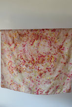 Large Botanically dyed silk scarf- SALE