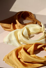 Butter Yellow Silk Scarf