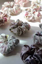 Bundle dyed silk satin scrunchies - SALE