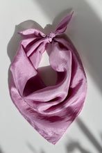 Lavender silk scarf