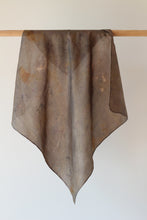 Medium Botanically dyed silk scarf - SALE